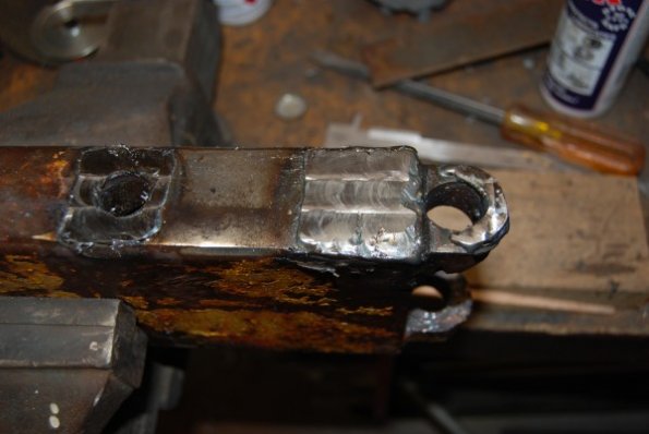 machined back